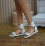 Doll toy accessories shoes high heels black shoes for your BB dolls BBIA31