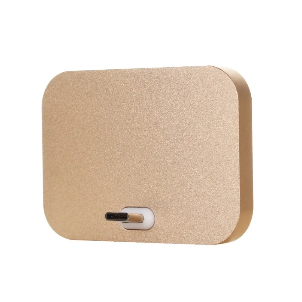 Type-C Aluminum Alloy Desktop Station Dock Charger for LG / Google/ Nokia/ Huawei/ Microsoft/ Xiaomi/ OnePlus/ Letv/ Meizu