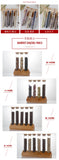 Coffee Beans Display Creative Wooden Flower Tea Rack Stand Cereals canister Glass Test Tube sealed Storage Decorative Ornaments