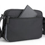Crossbody Shoulder Bag Men Zipper Travel Messenger Pack Male Shoulder Sling Working Bags Bookbag Briefcase Casual Sling Bag Male