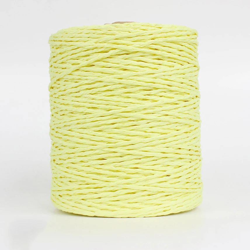 280-300M/roll Natural Raffia Straw Yarn for Knitting Crocheting Paper Threads Diy Handmade Summer Sunhat Beach Bag Freeshipping