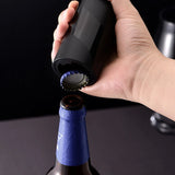 Electric Portable Beer Bottle Opener Magnet-Automatic with Cap Catcher Picnic Camping Barbecue Travel, No Damage to Bottle Cap