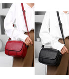 Genuine Leather Women's Casual Fashion Bag Women Messenger Bag Small Shoulder Bag Crossbody Bags for Real Cowhide Women Handbags