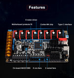 BIGTREETECH Octopus Pro 3D Printer Motherboard 60V 8-axis Support TMC5160 Pro TMC2209 for Ender3 VORON 2.4 3D Control Board