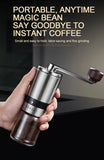 Manual Coffee Grinder High Quality Hand Coffee Mill with Ceramic Grinding Core Adjustable Home Portable Coffee Grinding Tools