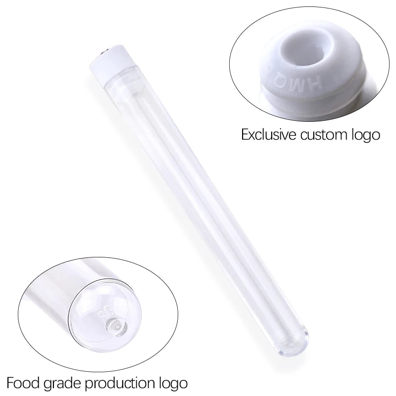 Reusable Eyebrow Brush Tube Disposable Eyelash Brushes Mix Eyebrow Brush with New Eelash Resin Drill Replaceable Makeup Brushes