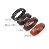 10pcs Genuine Leather Watchband Keeper Ring Hoop Loop Black Brown Coffee Watch Strap Holder Retainer Replacement
