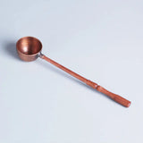 Pure Red Copper Coffee Tea Pot Cup Spoon Set Drinkware Long Gooseneck Spout Kettle Hand Drip Kettle turkish Coffee Maker Set
