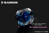 Barrow PC Water Cooling Flow Meter Indicator 5V 3 Pin LRC2.0 Version SLFV1-RGB for Water Cooling System RGB Flow Monitor
