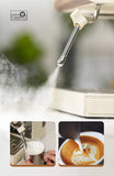 Coffee Maker Stainless Steel Italian Household Small Semi-Automatic Coffee Machine Steam Milk Bubble Concentration Office Steam