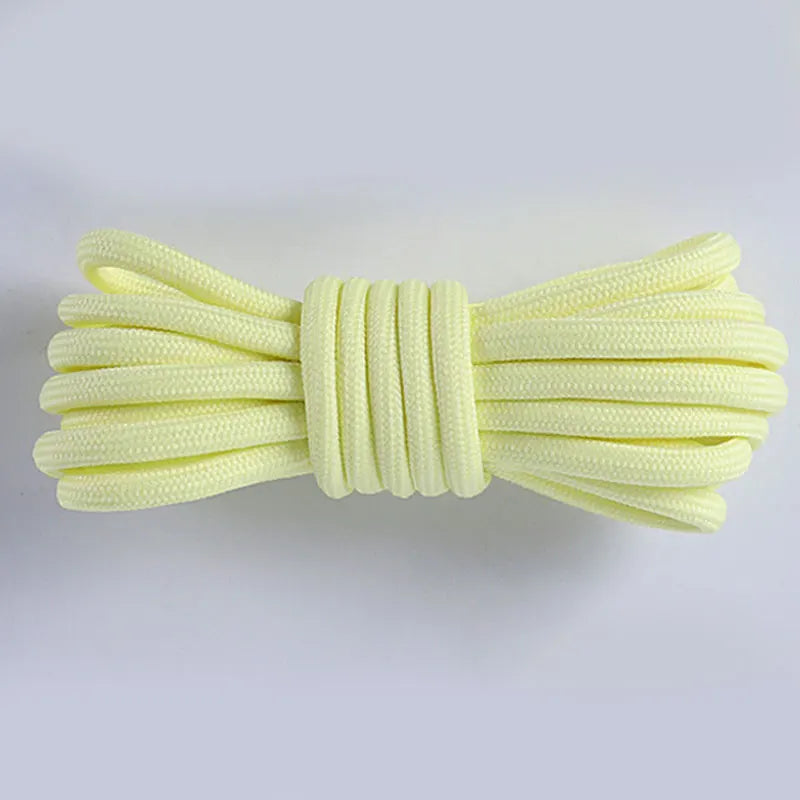 1 Pair Strong Shoelaces Round shoe Laces High Top Outdoor Walking Hiking Boot Laces Bootlaces Sneaker Shoelace 100/120/140 cm
