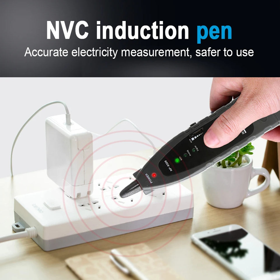NOYAFA LCD Display Measure Length Tracker NF-8209 Cable POE Wire Checker Test Network Tool Scan Cable Wiremap Tester