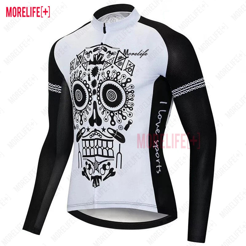 MLC Free Riding Suit Triathlon Long-sleeved Cycling Jersey Top Downhill Mountain Bike Sweatshirt Maillot Ciclismo Summer Unisex