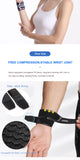 AOLIKES Sports Wrist Compression Wraps Wrist Support Brace Strap for Fitness Weightlifting Basketball Tennis Wrist Pain Relief