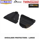 MILITECH NIJ 3A ballistic shoulder protector bulletproof thigh protector NIJ 3A 0101.06 NIJ 0101.07 HG2 deltoid armor protection