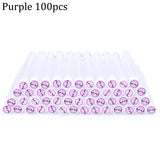 Reusable Eyebrow Brush Tube Disposable Eyelash Brushes Mix Eyebrow Brush with New Eelash Resin Drill Replaceable Makeup Brushes