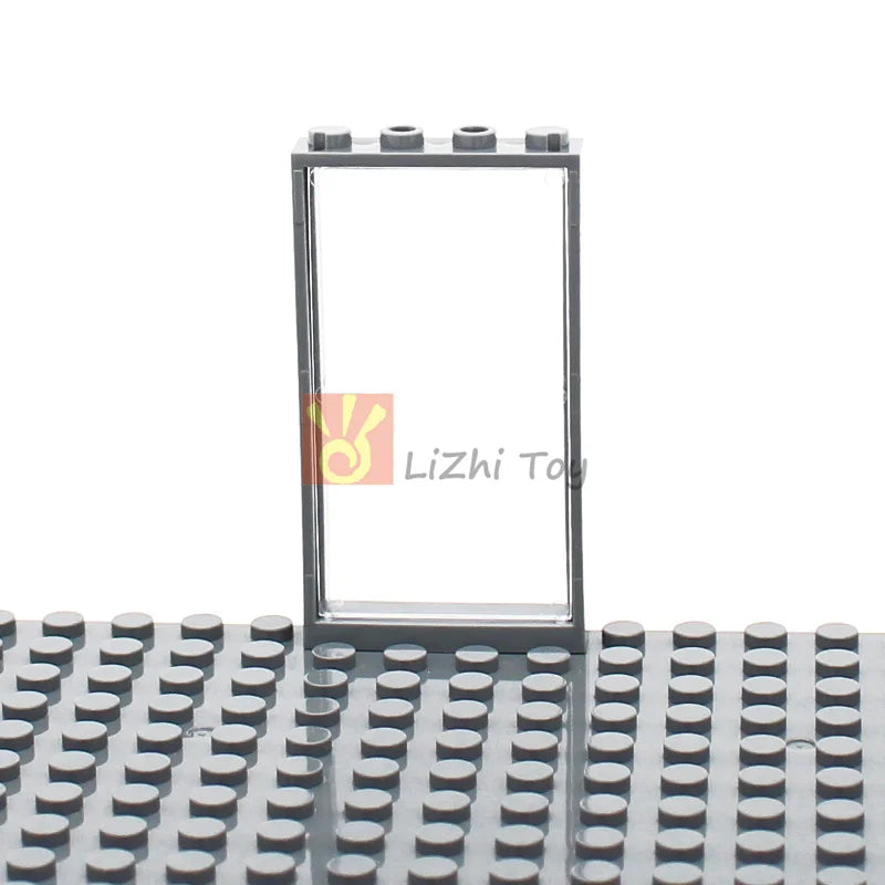 MOC Bricks 30179 60596 57895 Door Frame Landscape Architecture Intelligence Block Compatible with All Brands Assembles Particles