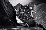 PAGANI DESIGN New Men Watches Multi time zone Quartz Business watch Auto Date Men Watches Japan Movt Watch Men Chronograph Gift