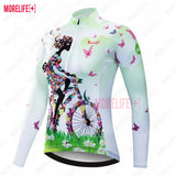 MLC Free Riding Suit Triathlon Long-sleeved Cycling Jersey Top Downhill Mountain Bike Sweatshirt Maillot Ciclismo Summer Unisex