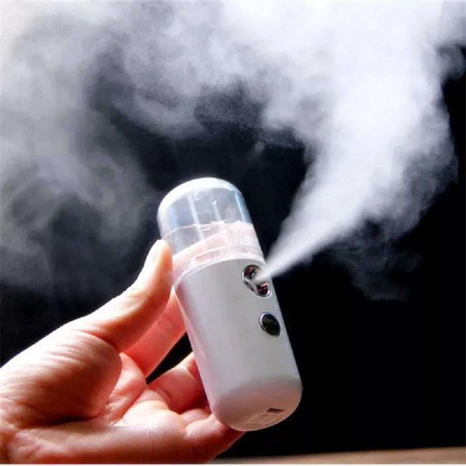 1PC Water Replenishment Device USB Charging Spray Device Facial Humidifier Portable Handheld Facial Beauty Device
