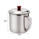 Coffee Tea Handle Cup Drinking Mug Ecofriendly Handle Design Large-capacity Stainless Steel Water Tea Storage Bottle for Camping