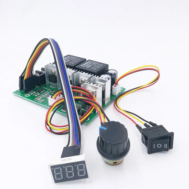 New PWM Speed Controller DC Motor Digital Display 0~100% Adjustable Drive Module Input MAX60A 12V 24V