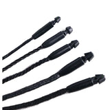 100PC /lot Plastic Tag White Beige Black Hang Tag Polyester Rope String Snap Lock Pin Loop Tie Fasteners