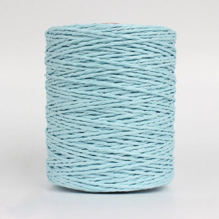280-300M/roll Natural Raffia Straw Yarn for Knitting Crocheting Paper Threads Diy Handmade Summer Sunhat Beach Bag Freeshipping