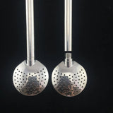 Stainless Steel Drinking Straw Spoon Tea Filter Yerba Mate Tea Straws Bombilla Gourd Reusable Coffee Tea Tools Washable Tea Tool