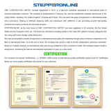 STEPPERONLINE Digital Stepper Driver 0.3-2.2A 10-30VDC for Nema 8, 11, 14, 16, 17 Stepper Motor