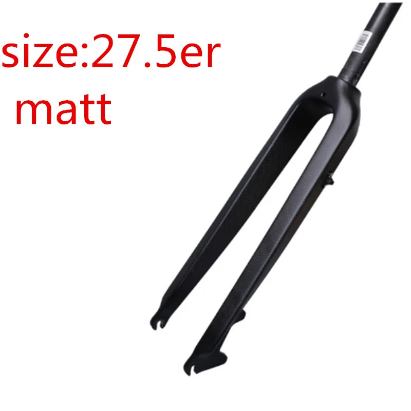 BALUGOE New Version Full Carbon Fiber Carbon Forks Mountain / Road Bicycle Forks Carbon Fork Bicycle Accessories Front Forks