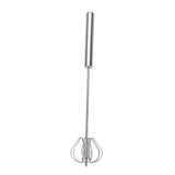 Semi-Automatic Egg Beater Steel Egg Whisk Manual Hand Mixer Self Turning Egg Stirrer Kitchen Accessories Egg Tools 304 Stainless