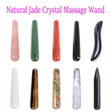 Natural Jade Rose Quartz Wand Facial Skin Care Tools Massage For Face Beauty Lifting Slimming Wholesale&DropShipping