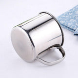 Coffee Tea Handle Cup Drinking Mug Ecofriendly Handle Design Large-capacity Stainless Steel Water Tea Storage Bottle for Camping