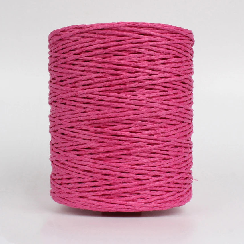 280-300M/roll Natural Raffia Straw Yarn for Knitting Crocheting Paper Threads Diy Handmade Summer Sunhat Beach Bag Freeshipping