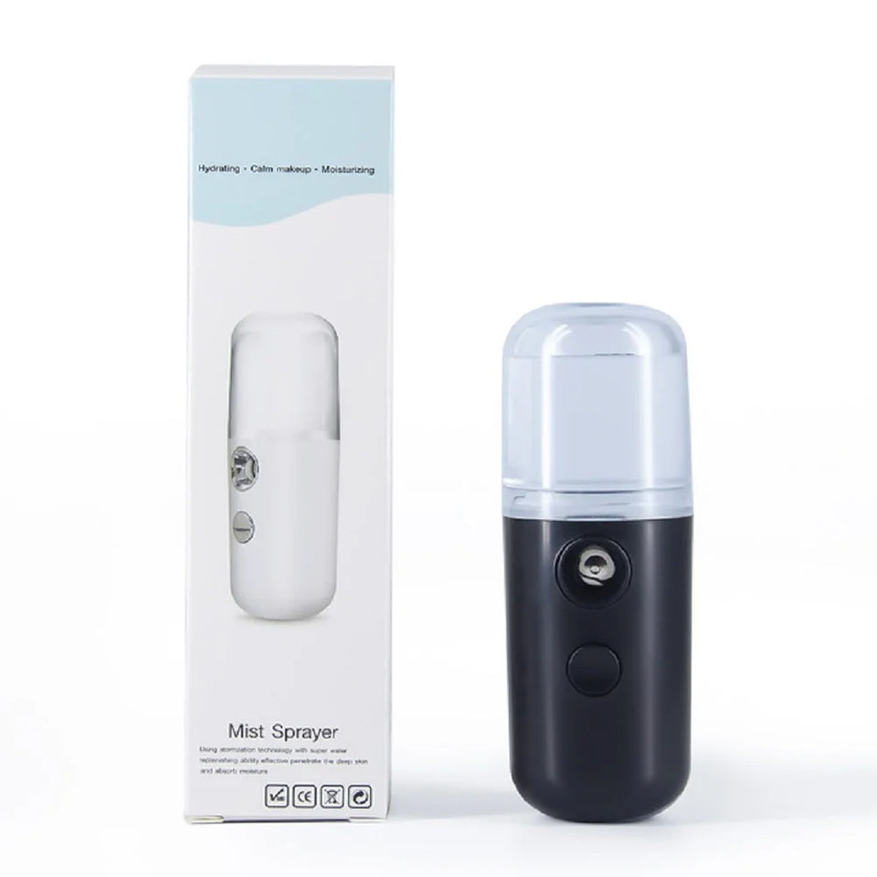 1PC Water Replenishment Device USB Charging Spray Device Facial Humidifier Portable Handheld Facial Beauty Device