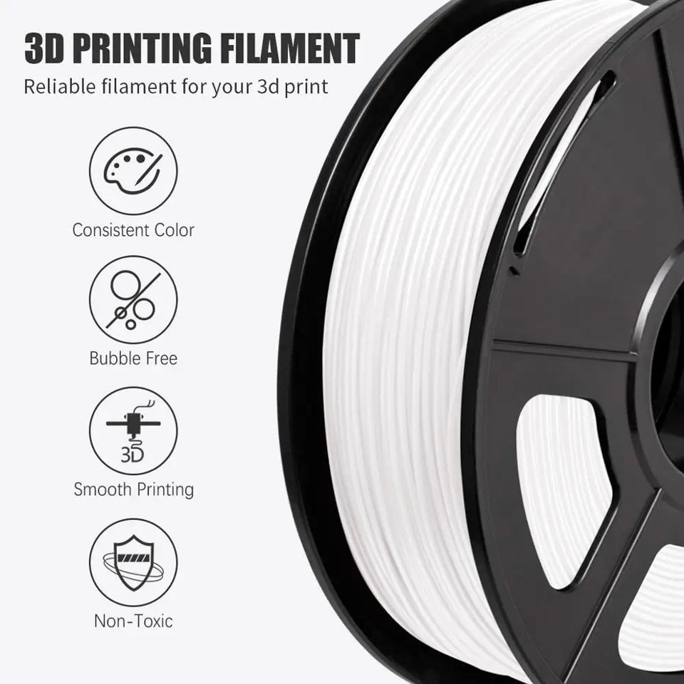 JAYO filaments petg 5Rolls Mixed colors 3D Printer Filament 1.75mm 100% No Bubble FDM 3D Printer Materials DIY Gift 1.1KG/1rolls