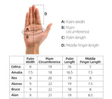 ROCKBROS Cycling Gloves Thermal Autumn Winter Gloves Windproof SBR Touch Screen Bike Gloves Full Finger Shockproof Sport Gloves