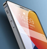 3-4PCS Full Cover Tempered Glass For iPhone 11 12 13 14 15 Pro Max Screen Protector For iPhone X XR Xs Max Protective Glass Film