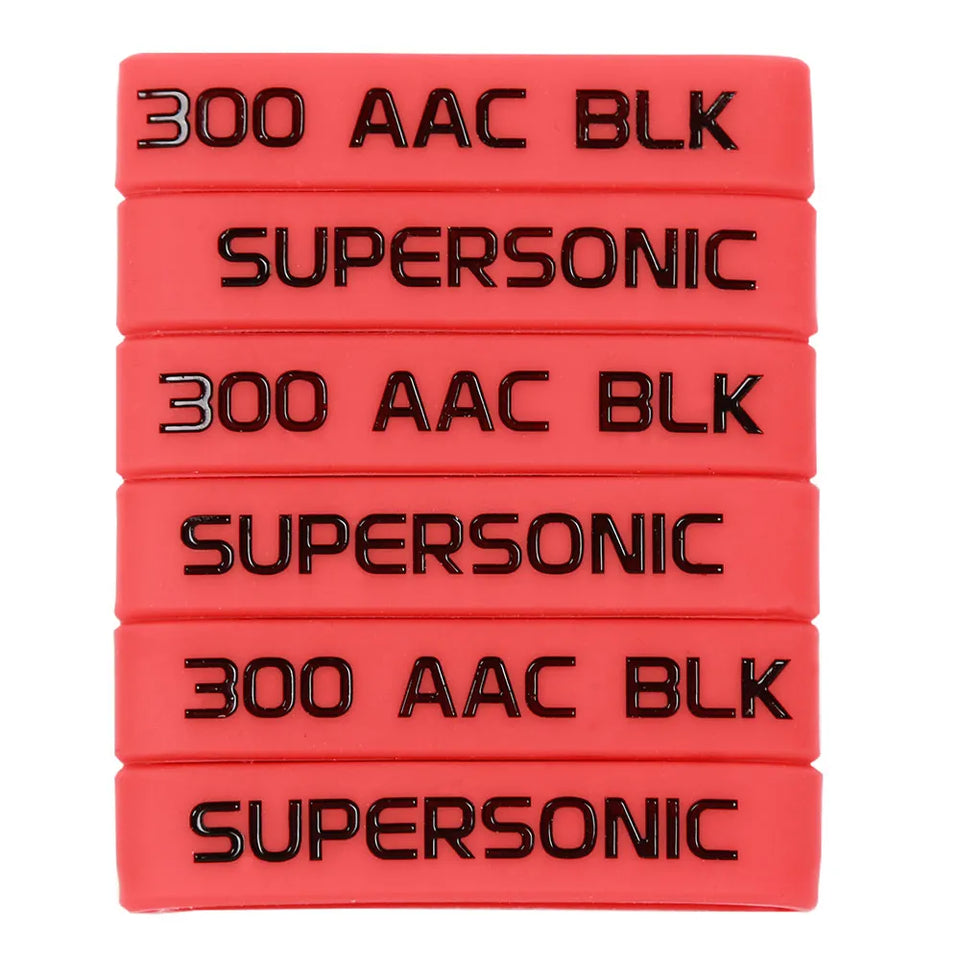 6 Pack Marking Band for Magazine 300 Acc BLK Supersonic/Subsonic 300 AAC BLK/7.62x35 mm Magazine Marking Band