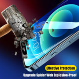 3-4PCS Full Cover Tempered Glass For iPhone 11 12 13 14 15 Pro Max Screen Protector For iPhone X XR Xs Max Protective Glass Film