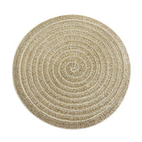 Anti Slip Heat Resistant Coasters for Coffee Tea Mug, Round Table Mat Linen Drink Coaster, Kitchen Accessories Decor Placemats