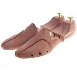 Twin Tube Red Cedar Wood Adjustable Shoe Shaper Men's Shoe Tree