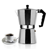 HOODAKANG-Stovetop Moka Coffee Maker, Italian Espresso, Expresso Percolator, Cafe Coffee Pot, 1, 2, 3, 6, 9, 12, 14Cup