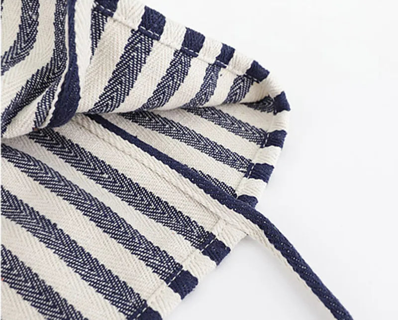 2023 Fashion Ladies Classic Striped Canvas Handbag Large Capacity Shoulder Bag For Female Simple Beach Casual Totes Shopping Bag