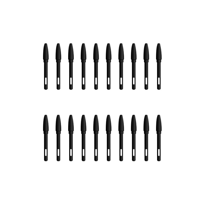 GAOMON 20 Pack Replacement Nibs for Graphic Tablet Battery Digital Pen ArtPaint AP10 & AP20
