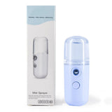 1PC Water Replenishment Device USB Charging Spray Device Facial Humidifier Portable Handheld Facial Beauty Device