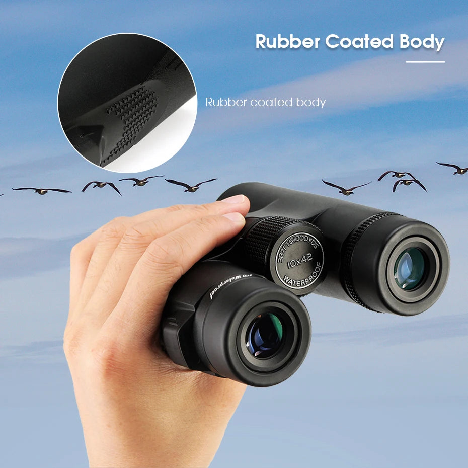 Svbony SV47 Binoculars for Adults, 8x32/8x42/10x42 Bak4 Prism HD FMC Lens Waterproof for Nature Observation Safari Watch Bird