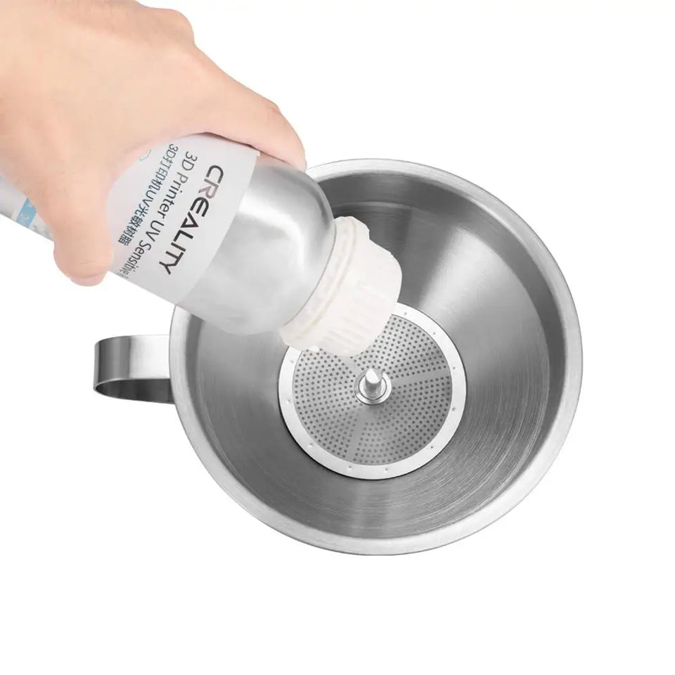 SOVOL 304 Stainless Steel Double-Strainer Kitchen Oil Liquid Funnel 3D Resin Filter Funnel Cup for  SLA/DLP/LCD UV 3D Printing