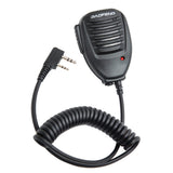 Baofeng BF-780 Dual PTT Remote Shoulder Walkie Talkie Speaker Microphone Mic For UV-5R BF-888S 5RH 21 PRO Quansheng UV-K5 UV-K6